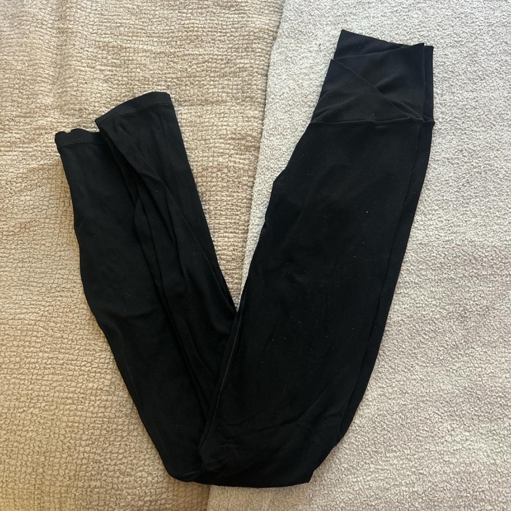 Black flare Leggings